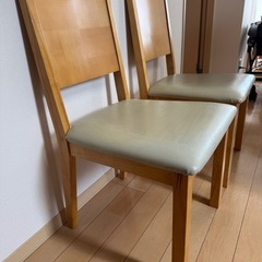 【受け渡し先決定‼️】IKEA ダイニング椅子 2脚の画像