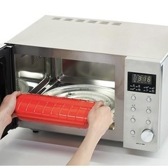 新品】ルクエ　レンジ蒸し器　スチームケースの画像
