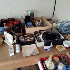 無料！家の不用品片付け　コップや茶碗皿その他の画像