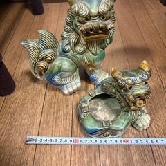 置物　陶器　シーサーの画像
