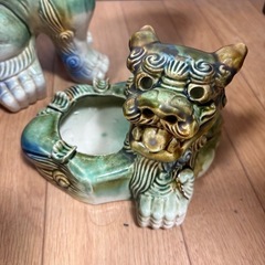 置物　陶器　シーサーの画像