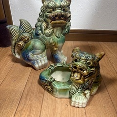 置物　陶器　シーサー