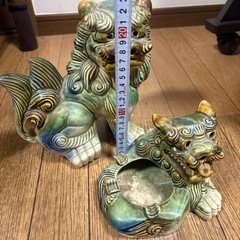 置物　陶器　シーサーの画像