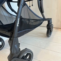 Pigeon ランフリノン　ベビーカー グリーン　おまけ付き　RB1Lの画像