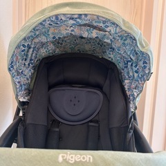 Pigeon ランフリノン　ベビーカー グリーン　おまけ付き　RB1Lの画像