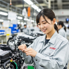 受付中！！！【当日入寮・生活費サポート・レンタルスマホ貸与】※埼玉県北本市のお仕事😊※その他全国に寮付きの工場案件あり！（通勤も可）の画像