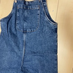 ZARA デニムオーバーオールの画像