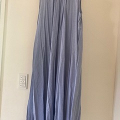 ノースリーブ　ワンピース　ロング　の画像