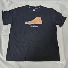 【🌟タグなし未使用】CONVERSE TシャツМサイズ、THE SHOP TK  TシャツＳサイズ２枚セットの画像