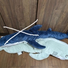 サメぬいぐるみの画像