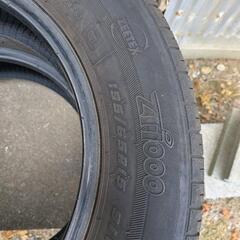 タイヤ　195/65R15 　2本　組替作業工賃のみで取り付けます。の画像