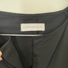 未使用黒ワンピースの画像