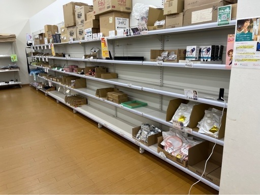 棚 片面用 什器 スーパー棚 コンビニ棚