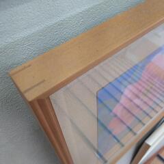 《尼崎市/リサイクルショップドリーム次屋店》★ジモティー割引有★ 筒井和 富貴花 版画 額縁 壁飾り インテリア 中古品 ☆尼崎市若王寺☆の画像