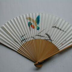 ⭕扇子　京六条間ノ町　よしかわ製の画像