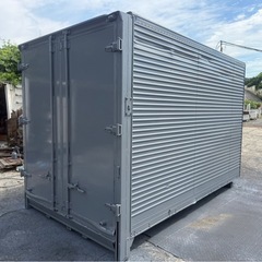 No.931 アルミ 箱 バイク 倉庫 トラック コンテナ 米 保管庫 物置 DIYの画像