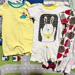 11. 70サイズ 80サイズ 子供服 ベビー服 ロンパース タンクトップの画像