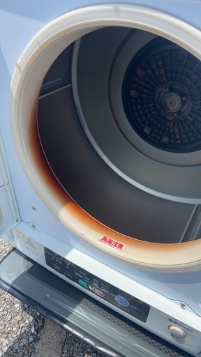 日立 衣類乾燥機 5.0kg DE-N50WV スタンド付き