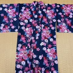 紺  浴衣③の画像