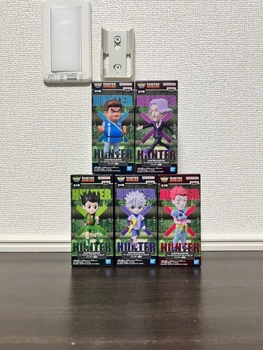 コンプリートセット　HUNTER×HUNTER  ワールドコレクタブルフィギュア -ハンター試験-