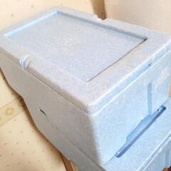 【本日中】【本日夜捨てます】保冷　発泡箱　保冷箱　クーラーボックス　発送スチロール　箱　置き配の画像