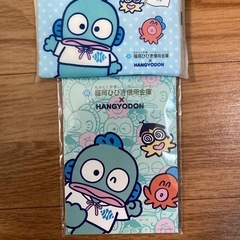 福岡ひびき信用金庫コラボ　ハンギョドン　メモ帳、ポケットティッシュ