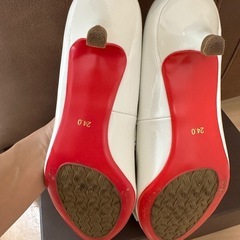 （7月30日まで）ウエディング　パンプス【美品】の画像
