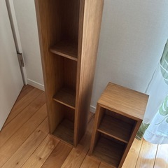 無印良品　壁に付けられる家具箱の画像