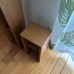 無印良品　壁に付けられる家具箱の画像