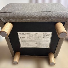 無印オットマン本体木製脚付き
の画像