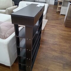 ★リユースのサカイ水戸店★ラックブラックH94.5×D24×W75クリーニング済みMT4918の画像