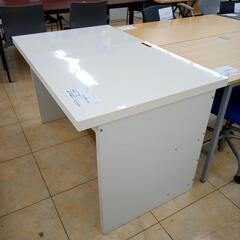 リユースのサカイ太田店★ジモティ割あり★  デスク ホワイト H72×D74×W120 クリーニング済み OJ10101の画像