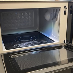 【取引終了】電子レンジ(キズあり、2020年製)の画像