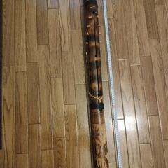 竹製ヴァリハ 110CM アフリカの楽器 手作り品の画像