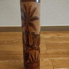 竹製ヴァリハ 110CM アフリカの楽器 手作り品の画像