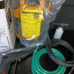 25＊70091■高圧洗浄機セット■高儀　WM-10T8 ／ホース/ガン／洗浄用ノズルなどの画像