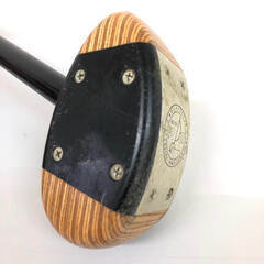 ss7621　ニッタクス パークゴルフクラブ 木目 右打ち用 全長85cm NITTAX HDX 右利き用 パークゴルフ専用 レクレーションスポーツ パークゴルフクラブ 中古の画像