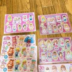 【8/8 17:30 掲載削除】メルちゃん シール ポストカードの画像