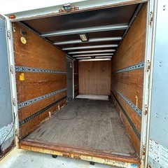 コンテナ　カーゴボックス　倉庫　物置　アルミバン　トラック箱　現状渡し　中古品の画像