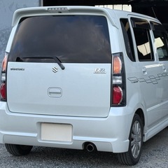 スズキ　ワゴンR　RR-DI　純正ＯＰ前後スズキスポーツバンパー＆グリル　スズキスポーツサイドデカール　走行５万キロ代　アイライン　キセノンヘッドライト　フロントフォグランプ　直噴ターボ　クラリオンＨＤＤナビ　ＥＴＣ　買取車の画像