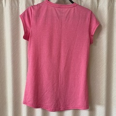 PUMA メッシュシャツ　ピンク　Mサイズ　半袖の画像