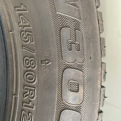145/80R12 BRIDGESTONEスタッドレスの画像