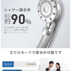 ✨新品✨ シャワーヘッド マイクロナノバブル の画像