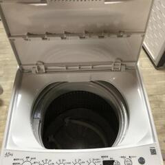 【松本市引き取り限定】全自動洗濯機4.5kg（2021年）の画像