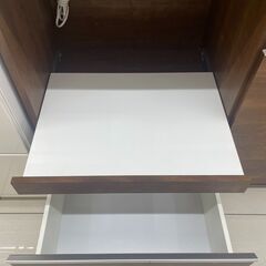 ★「ジモティを見た」で5％OFF★ 🌸レンジボード🌸木製🌸多収納🌸No.2313の画像