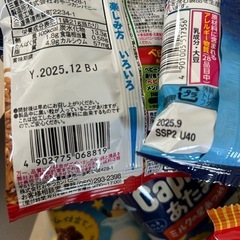 お菓子いろいろの画像
