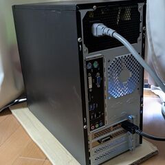すぐ使えるマウスコンピュータゲーミングPC/レイトレーシング対応/Win11/BDドライブ搭載/RTX2060　モンハンワイルズや動画編集にもの画像