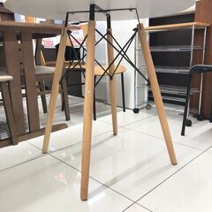 【直接引き取り限定】丸型ダイニングテーブル ホワイトの画像