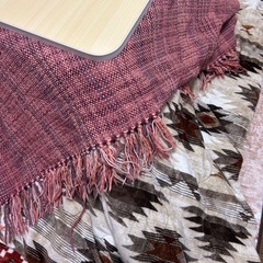 【こたつテーブル＋こたつ布団セット】75×75cm シンプルデザイン✴︎の画像
