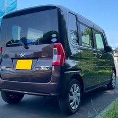 快適なターボ☆低走行6万キロ台☆月々9千円〜分割可❗️車検2年付き！【名義変更代込み】広い車内！大人気‼️ダイハツ タント☆スマートアシスト付き☆Bluetoothナビ付き☆走行中DVD見れます☆事故修復歴無し☆電動スライドドア☆ドライブレコーダー☆そのまま乗って帰れます！の画像
